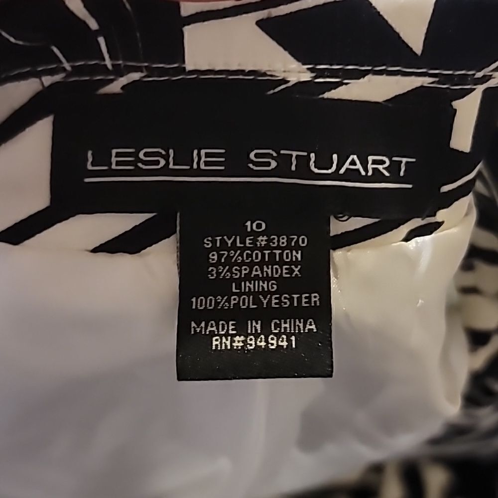 Leslie Stuart Jacket Size 10 - Picture 7 of 7
